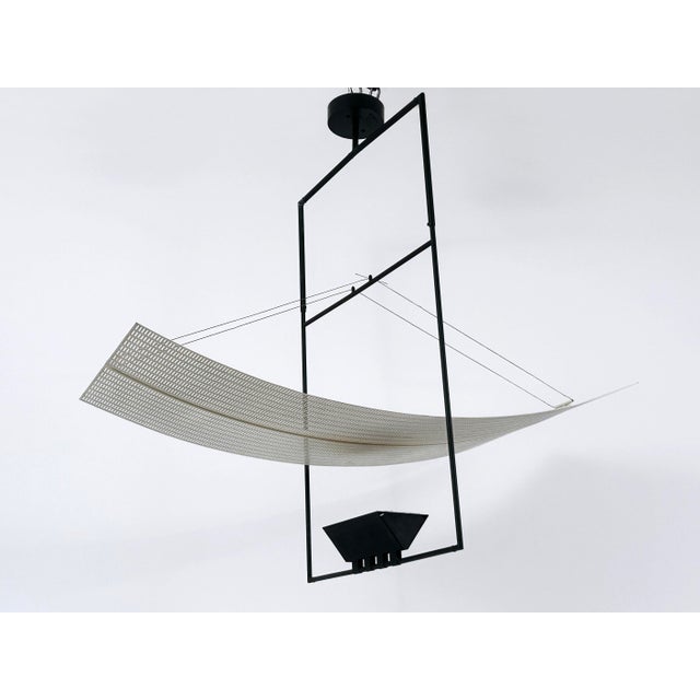 Mid-Century Modern Zefiro Chandelier by Mario Botta for Artemide, Italy, 1980s For Sale - Image 3 of 18
