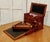 A superb Victorian fitted stationery box dating to circa 1890, finely constructed from oak and retaining an unusually...