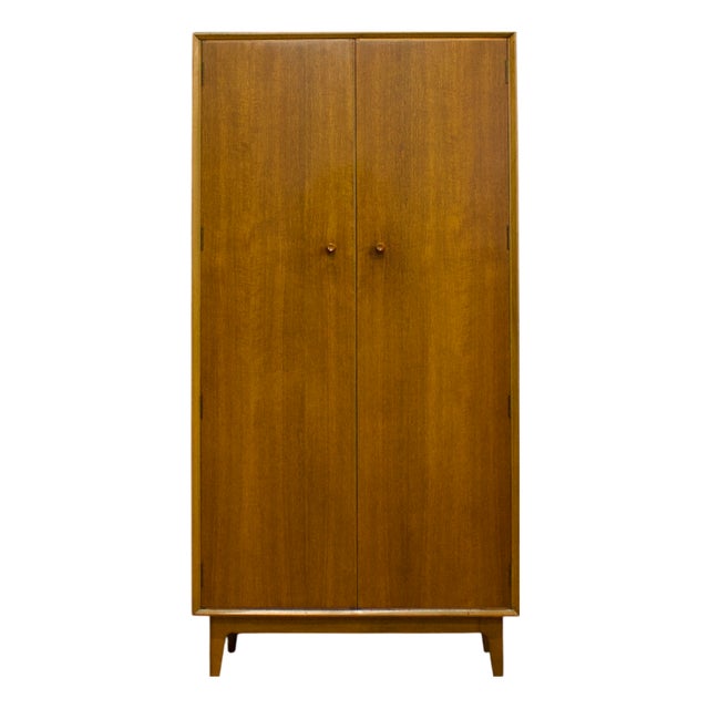 Vintage Teak Wardrobe from Vesper, 1960s For Sale