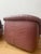 Animal Skin 1980s Burris Industries Postmodern Clam Shell Leather Lounge Chairs, Pair For Sale - Image 7 of 11