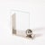 1980s Swid Powell Silver-Plated Picture Frame With Spherical Detail For Sale - Image 5 of 10