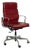 Ea 219 Office Chair in Red Leather by Charles & Ray Eames for Vitra For Sale