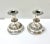 English Vintage Silver Candlesticks – Lanthé England Silver Plate Candle Holders – Set of 2 For Sale - Image 3 of 8
