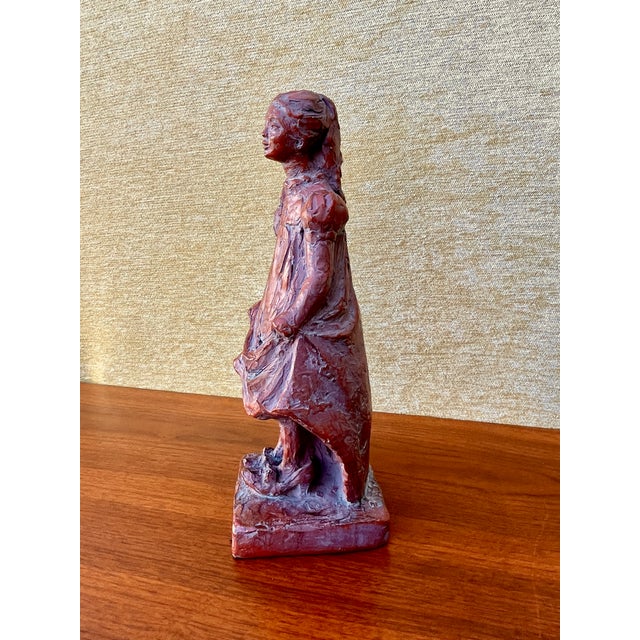 1970s 1970s Austin Production "Dress Up Girl" Brutalist Sculpture. For Sale - Image 5 of 17