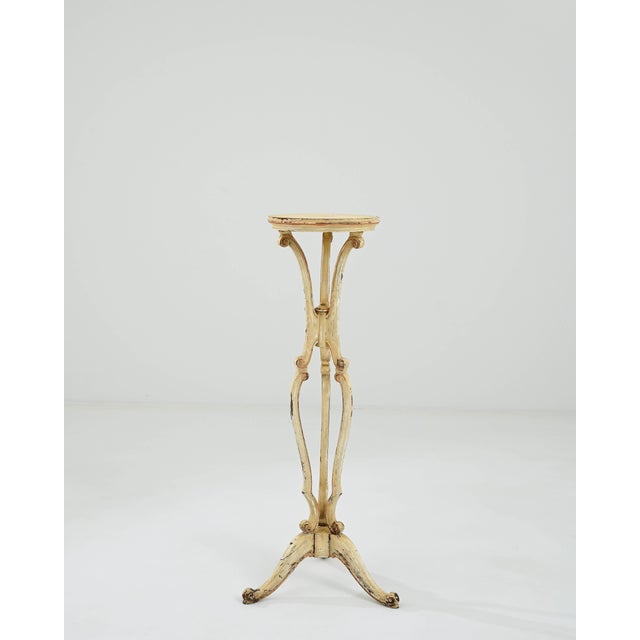 19th Century 19th Century French Wood Patinated Pedestal For Sale - Image 5 of 11
