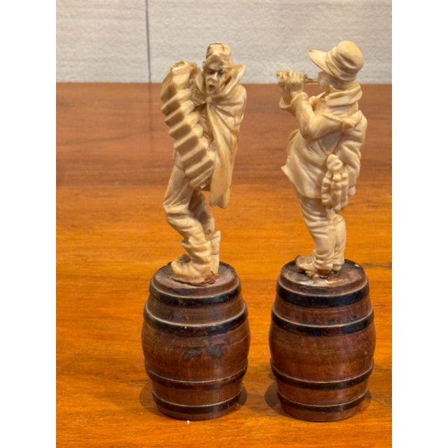 19th Century Carved Musical Figures - Set of 7 For Sale - Image 4 of 9