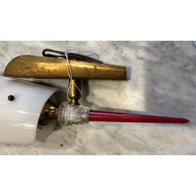 Vintage 1950s French Sconces- Perspex Atomic Sputnik - a Pair For Sale - Image 10 of 10