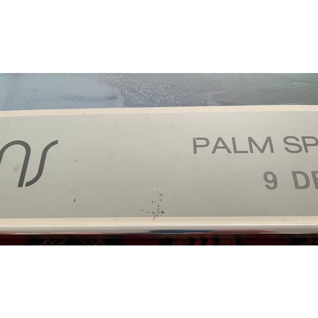 Contemporary Vintage Paul Jenkins Museum Exhibition Poster Palm Springs Framed For Sale - Image 3 of 8