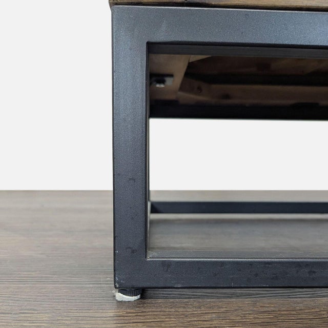 Wood Pair of West Elm Logan Nightstands For Sale - Image 7 of 11