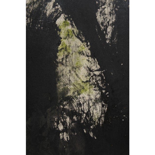 Monica Perez "Voltage" Original Acrylic & Charcoal Painting on Canvas 2023 For Sale - Image 4 of 10