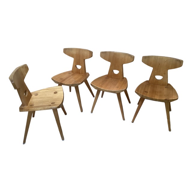 Chairs by Jacob Kielland-Brandt for I. Christiansen, Denmark, 1960s, Set of 4 For Sale