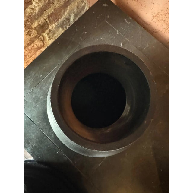 1990s African Kenyan Ceramic Vase – Medium Size Decorative Pot For Sale - Image 11 of 12