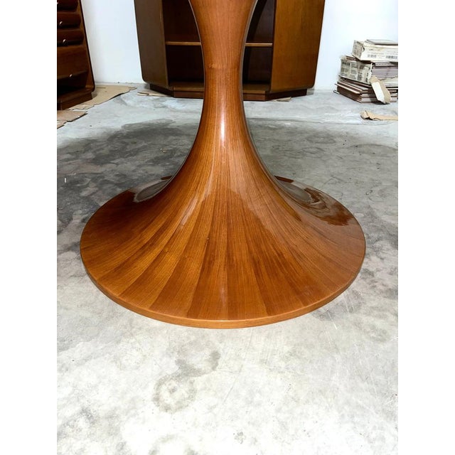 Dining Round Table by Angelo Massoni for Mobilia, 1959 For Sale - Image 6 of 7