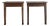 Rustic Pine Console Tables, France, Set of 2 For Sale