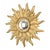 Vintage Convex Gilt Sunburst Witch Mirror, 1960s For Sale - Image 18 of 18