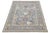 Contemporary Modern Oushak Style Hand-Knotted Wool Rug in Slate Grey & Pastel For Sale - Image 12 of 12