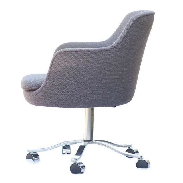 Nicos Zographos 1970s Pair Of Nicos Zographos For Zographos Bucket Chairs For Sale - Image 4 of 4