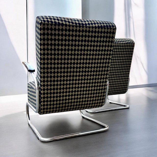 Modern Bauhaus Tubular Steel Model RS8049 Cantilever Club Chairs from Mauser Werke Waldeck, Germany, 1935, Set of 2 For Sale - Image 6 of 18