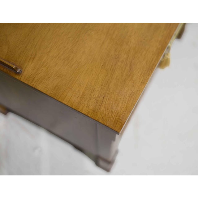 Mid Century Transitional Nightstands by Henredon - A Pair For Sale - Image 10 of 15