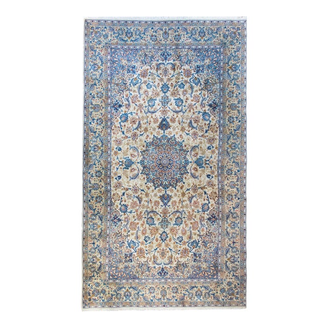 Mid 20th Century Persian Kashan Rug For Sale