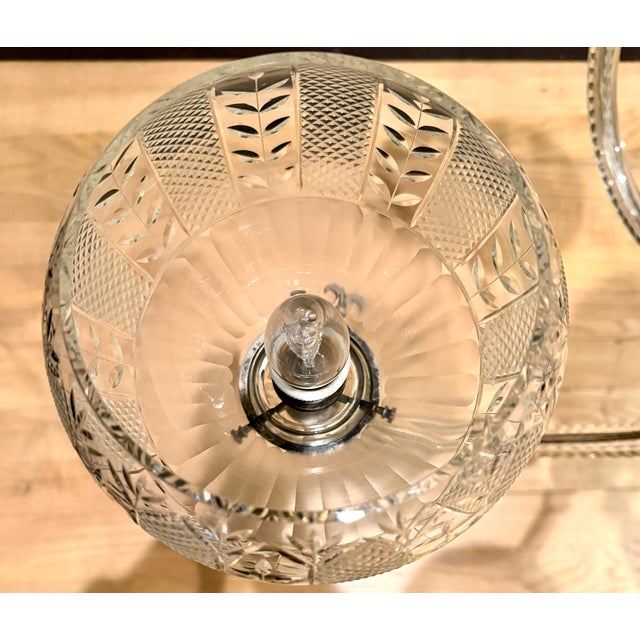 Early 20th Century Early 20th Century Exquisite F. & C. Osler Style 12-Light Cut-Glass Chandelier For Sale - Image 5 of 12