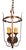 Early 20th Century Copper and Bronze Gilt Spanish Revival Lantern Chandelier For Sale - Image 11 of 12