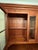 Wood Vintage Ethan Allen Country Crossings Solid Red Maple Lighted China Hutch & Buffet For Sale - Image 7 of 12