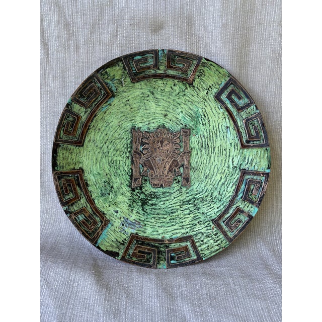 Vintage Sterling Silver on Copper Plate For Sale - Image 10 of 17