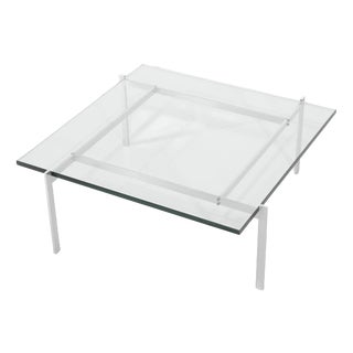 PK61 Coffee Table by Poul Kjaerholm for Fritz Hansen, 1980s For Sale