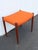 Niels Moller Jl Moller Danish Mid Century Modern Teak Upholstered Stool 6595 For Sale - Image 4 of 12