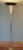 This high standing lamp was produced in Germany in the 1940s. It consists of polished brass (base and tube), six thick...