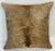 2020s 18” X 18” Premium Colombian Champagne Long-Haired Cowhide Pillow Cover - Handcrafted by Pablo Sota Designs For Sale - Image 5 of 11