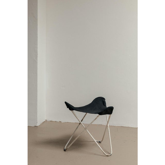 Modern Butterfly Chair with Hocker, 1970s For Sale - Image 3 of 10