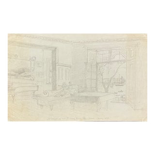 1833 Drawing Room Interior For Sale