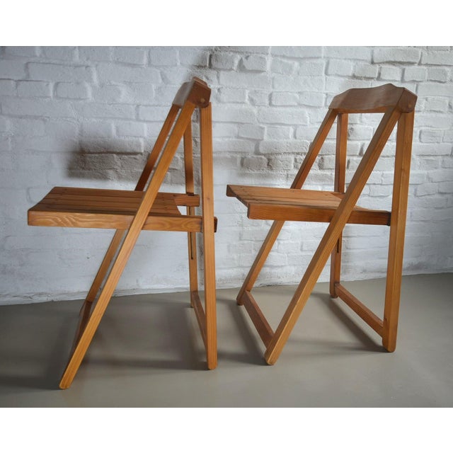 Folding Chair by Aldo Jacober, Alberto Bazzani For Sale - Image 12 of 12