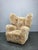 Art Deco Wingback Lounge Chair in Honey Skandilock Sheepskin, 1930s For Sale - Image 9 of 10