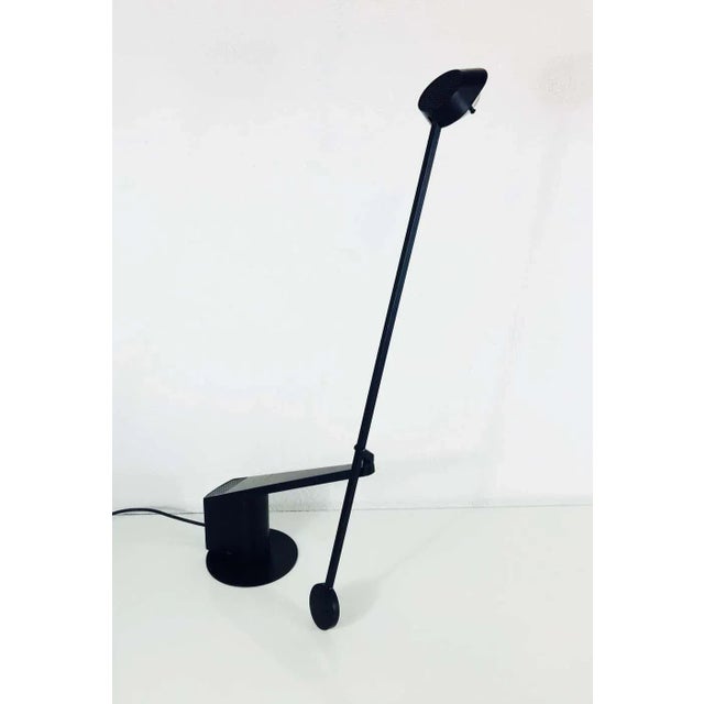 Black ALA Adjustable Black Table Lamp from Rodolfo Bonetto for Guzzini, 1983 For Sale - Image 8 of 10