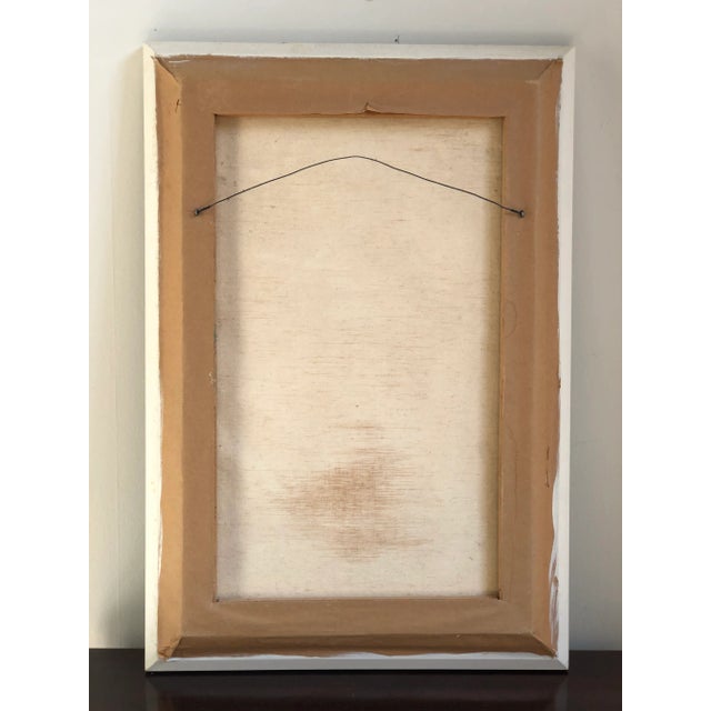 Original Acrylic Wild Flowers on Canvas, Framed For Sale - Image 9 of 11