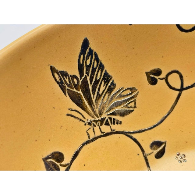 Emilia Castillo Porcelain & Silver Butterfly Bowl, Taxco, 2009 For Sale - Image 12 of 18