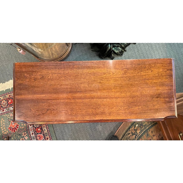 Vintage Thomasville Neo Colonial One Drawer Cupboard For Sale - Image 9 of 13