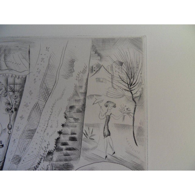Mily Possoz, Young Girls in the Garden, Engraving For Sale - Image 4 of 8