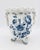 Vintage Ceramic Blue and White Planter For Sale In Tulsa - Image 6 of 11