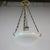 1920s Art Deco Pendant Lamp in Opaline Glass, 1920s For Sale - Image 5 of 6