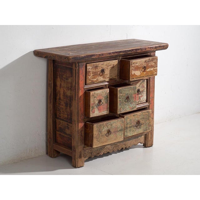 Brown Antique Asian Sideboard, 1900 For Sale - Image 8 of 18