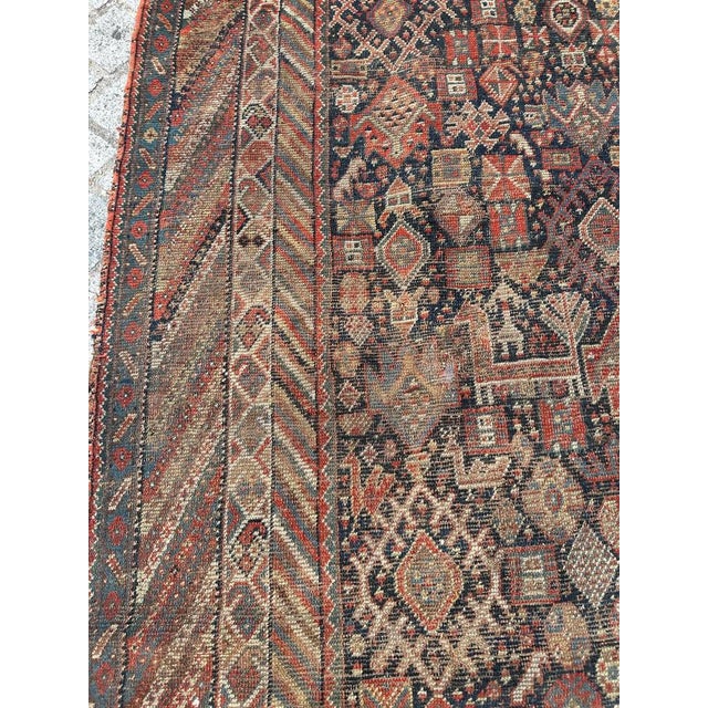 Antique Shiraz Rug with Tribal Pattern For Sale - Image 15 of 18