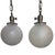 Mid-Century Modern Vintage Starburst Globe Light Pendants For Sale - Image 3 of 7