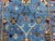2000 - 2009 Blue Sultani Persian Style Floral Area Rug, 3'2" X 4'11" For Sale - Image 5 of 13