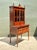 Wood Vintage Marquetry Secretary Desk For Sale - Image 7 of 16
