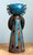 Vintage Hand Painted Ceramic Figurine Candlestick For Sale In West Palm - Image 6 of 12
