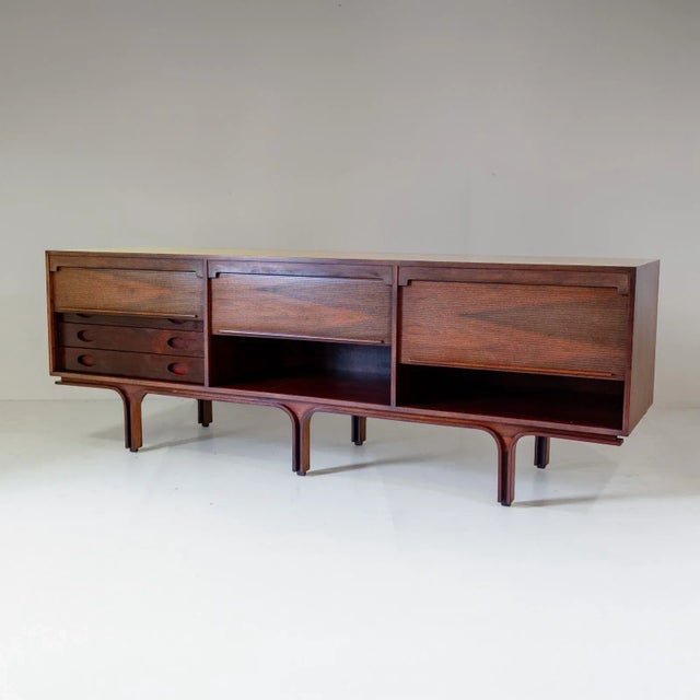 Italian Modern Sideboard Mod. 503 “Serie 500”, Gianfranco Frattini & Tacchini for Bernini, Italy, 1950s Exceptional and...